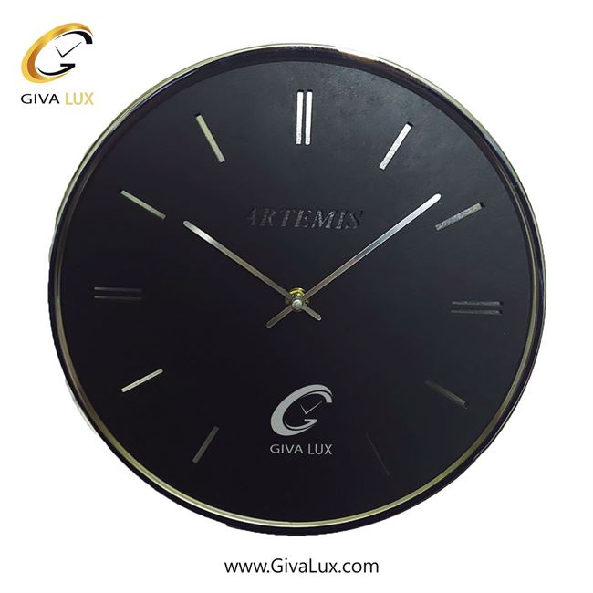 ساعت دیواری اورجینال آرتمیس آلیاژ فلزی نقره ای| کد رفرنس 19946، مدل: 6015Silver C